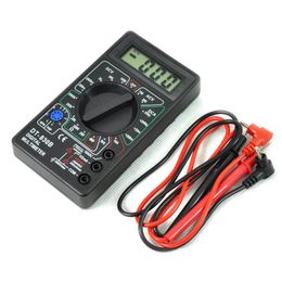 Multimeters Wholesale Dt830B Mtimeters Ammeter Voltmeter Ohm Electrical Tester Meter Lcd Digital Mtimeter Drop Delivery Office School Dhnxp