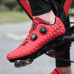 Cycling Shoes Mtb Bike Sneakers Non-slip Men's Mountain Biking Shoes Bicycle Shoes Spd Road Footwear Speed Shoes