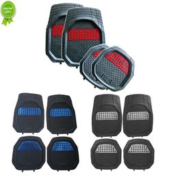 New Car Foot Pad PVC Waterproof Non-slip Four-Season Universal Foot Mat Wholesale Fit for most Car SUV Truck Van