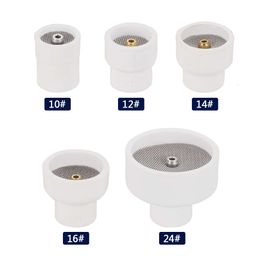 10# 12# 14# 16# 24# White Nozzle Alumina for WP9/20/17/18/26 Tig Torch #10 Ceramic TIG Welding Cup