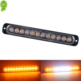 New 1pcs Car Strobe Warning Light Grill Flashing Breakdown Emergency Light Car Pickup Truck Trailer Beacon Lamp LED Side Off-road