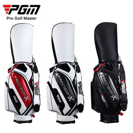 Golf Bags PGM Men's Golf Bags PU Waterproof Large Capacity Standard Bag Hold 14 Golf Clubs QB034 231115