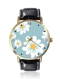 Wristwatches 2023 Men's Minimalist Fashion Quartz Watch Leather Belt Elegant Ultra Thin Business Clock Simple Design Fa