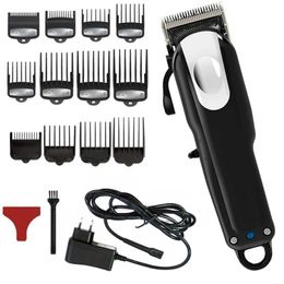 Hair Trimmer Professional cordless hair clipper for men electric haircut machine barber trimmer rechargeable adjustable magic blade 231115