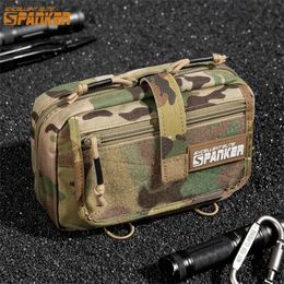 Outdoor Bags Tactical Accessories Bag Molle Pouch EDC Tool Utility Waist Pack Hunting Equipment 231114