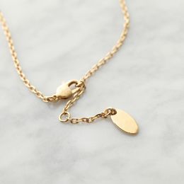 Designer Pin Planet Gold Halskette 40 cm Standard 18 Karat reines Gold schafft eine klassische Modekette, die nie verblasst
