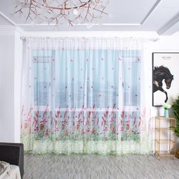 Curtain Tree Branch Butterfly Anti-Mosquito Screens Home Decoration Bedroom Living Room Hanging Panel Screen