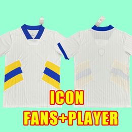 23 24 BAMFORD away Soccer Jerseys RAPHINHA HARRISON yellow Shirt 2023 2024 JAMES MESLIER player fans version Uniforms Men football shirt ICON Training suit