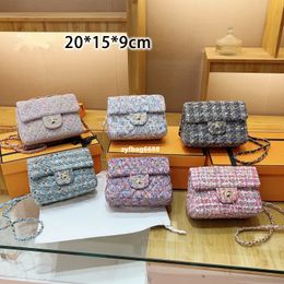 23 New Luxury Designer Bag Women's Fashion Shoulder Bag Small Fragrant Style Bright Cord Weaving Design Trend Fashion Valentine's Day Gift Engagement Gift Channel