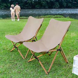 Camp Furniture Outdoor Folding Chair Portable Casual Camping Lightweight Sturdy Moon Butterfly Fishing Sketching