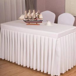 Table Cloth 2023 Solid Colour Simple Style Conference Room Rectangular Cover Restaurant Home Meeting