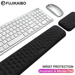 Wrist Support Mouse Keyboard Wrist Rest Pad Wrist Support Soft Mat Ergonomic Arm Rest For Office Game Laptop Computer PC Computer Accessories zln231115