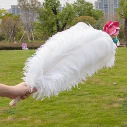 Other Event Party Supplies 10 Pcs Lot Natural White Ostrich Feather Used for Crafts Accessories Wedding Carnival Decoration Plumes Table Centrepiece Decor 231114