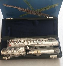 YFL471 Flute music instrument 17over open EKey silver C Tune Gold Mouthpiece Gift1703729