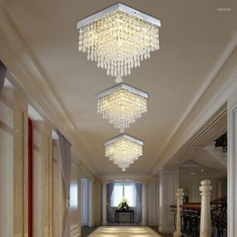 Chandeliers Led Crystal Ceiling Lights Modern Lamp For The Bedroom Living Room Kitchen Home Decorations Light Fixtures