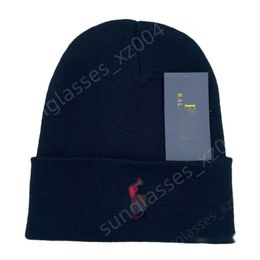 Ralphs tasarımcıları yuvarlak beanie en kaliteli şapka örme şapka kadın moda yünlü şapka hip hop sokak dansı sıcak soğuk şapka erkekler kafa bant rüzgar geçirmez kulak koruma şapkası