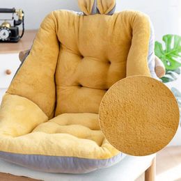 Pillow Dining Chair Stuffed Sitting Mattress Ultra-thick Cartoon Short Plush Seat Soft Mat For Wear