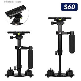 Stabilisers Travor Camcorder Handheld Stabiliser 40cm 60cm Aluminium Alloy Handle Stabiliser for Photography Record Video Camera Stabiliser Q231116