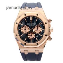 AP Swiss Luxury Watch 26331or Royal Oak Series Ap Men's Watch Watch 18k Rose Gold Chronograph Mechanical Sports Watch Set