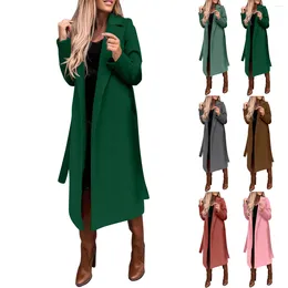 Women's Jackets 3x Women Hoodie Womens Winter Coats Faux Wool Coat Blouse Thin Trench Long Jacket Ladies Slim