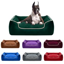 kennels pens Large Dog Bed Thickened Warm Non-slip Mat Four Seasons Universal Detachable Pet Kennel Dog Sofa Pet Supplies 231116