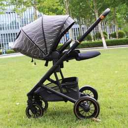 Strollers# Baby Stroller Two-way Ultra-light Stroller Baby Carriage Fold Baby Umbrella Car Portable Children Four-Wheel Cart Baby Cart Q231116