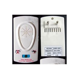 Pest Control Electronic Mosquito Repellent Helminthes Hine Mosquitoes Pest Insect Mice Drop Delivery Home Garden Household Sundries Dhmzl