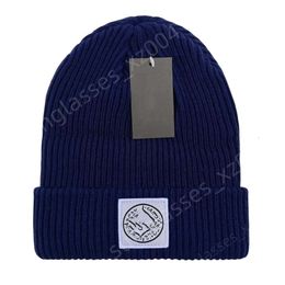 Stones Beanie Designer Island Top Quality Hat Brand Knitted Hat Cap Mens Fitted Hats Unisex Cashmere Letters Casual Skull Caps