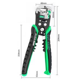 Pliers Automatic Wire Stripper Cable Cutter Electrical Stripping For Electrician Crimpping Made in Taiwan China 230414