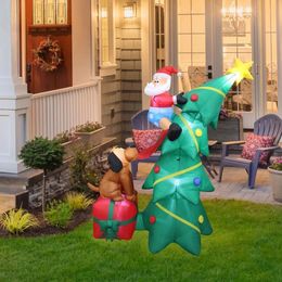 Christmas Decorations Inflatable Christmas Goods Merry Christmas Decoration 2024 Novelties Decorations Ornaments Home Outdoor Props Event Party Garden 231116