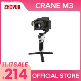 Stabilisers ZHIYUN Official Crane M3 Gimbal for Mirrorless Cameras Smartphone Action Cam Handheld Stabiliser for Camera iPhone 14 Pro Max Q231116
