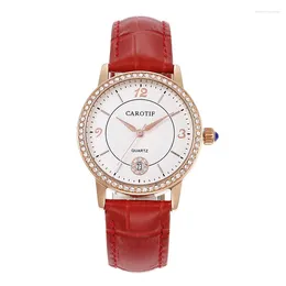 Wristwatches Fashion Lady S Watches Leisure White Digital Simple Women Quartz Watch Sports Ladies Clock 2023