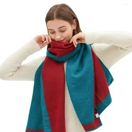 Scarves Oh! Women Warm Long Shawl Lightweight Soft Knit Large Scarf For Fall Winter Wraps Outdoor Cycling Hiking Christmas Gift