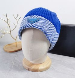 Simple Knitted Cold Cap Women's Woolen Cap Winter Big Head Circumference Warm Color Matching Bucket Hats Japanese Style Bucket Hat Tide