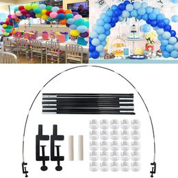 Party Decoration Tabletop Balloon Arch Kit DIY Adjustable Birthday Wedding Decor Fiber Post Holder Baby Shower Accessories