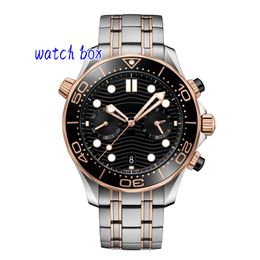 Luxury men's watch automatic mechanical movement watch rubber strap designer Monte Men's watch sapphire glass waterproof outdoor watch casual outdoor atmosphere