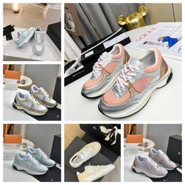 france c1 designer shoe designers sneaker sports shoes fashion shoes women retro casual shoes suede leather stitching multi-color and versatile thick soles lace up