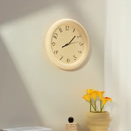 Wall Clocks Nordic Ins Style Living Room Deep Decorated Clock Bedroom Office Creative Home Watch