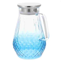 Water Bottles Fashion Glasses Lemonade Pitchers Bottle Lid Highball Dispenser Container Beer Gradient Colour Cold