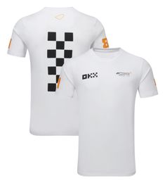 F1 2023 Team T-shirt Formula 1 Racing Logo Men's Printed T-shirt Summer Car Fans O Neck Quick-dry Jersey T-shirts Sports Short Sleeve
