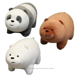 Plush Dolls Standing Bear Toy for Children Filled with Animal Cartoon Characters Panda Doll Pillow Soft and Cute Birthday Gift 231115