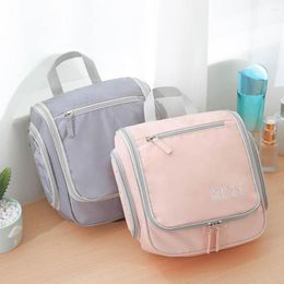 Storage Bags Toiletry Bag Large Capacity Waterproof With Hanging Hook Handle Multi Pockets Make Up Purse Organizer Travel Wash Pouch