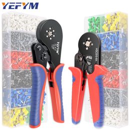 Pliers Crimping Ferrule Sleeves Tubular Terminal Tools HSC8 6-4A/6-6A/16-6max 0.08-16mm²Wire Crimper Household Electrical Sets 230414