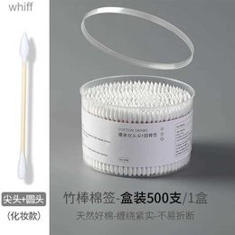 Cotton Swab Multifunctional Double Head Cotton Bamboo Sticks Cotton Swab Disposable Buds Cotton for Beauty Makeup Nose Ears CleaningL231117