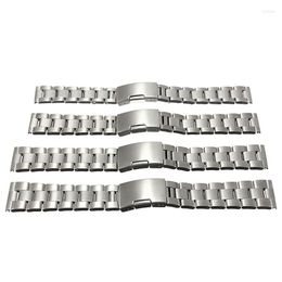 Watch Bands S Replacement Stainless Steel Bracelet Strap WatchBand For 18mm/20mm/22mm/24mm Snaps Straight End