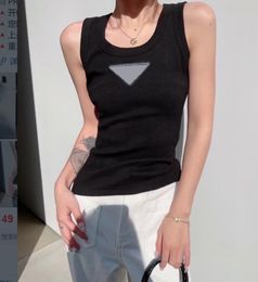 Dziewczęce projektanty czołgi Summer Casual Tops Kolekcja kamizelki damskiej z literami mody Bluzka Blacke Black White Multi styl bardzo wysokiej jakości