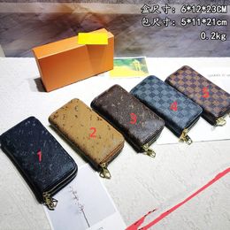 New European and American Retro Fashion Printed Chessboard Plaid Large-Capacity Handbag Double Zipper Mobile Phone Bags