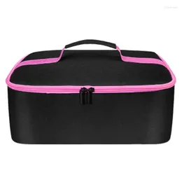 Storage Bags Portable Hair Tools Travel Bag With Handle Large Capacity Versatile Waterproof Brushes Combs Organizer For Home