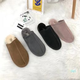 Designer shoes Home Cotton Slippers Men Women Snow Boots Warm Casual Indoor Pajamas Party Wear Non-slip Large Size Women's Shoes Customizable Color