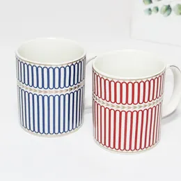 Mugs Bone China Mug Couple Cup Nordic Style Creative Household Tea Coffee